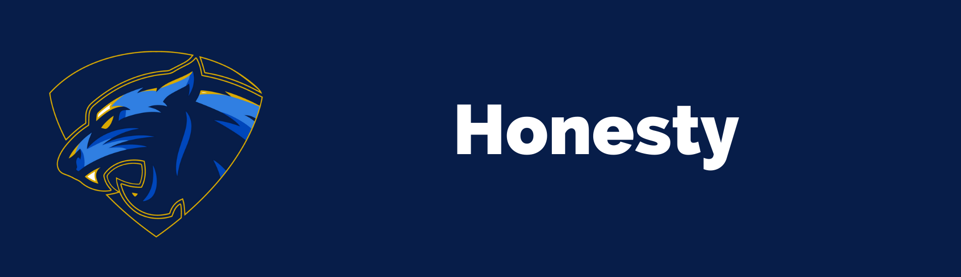 Honesty value banner